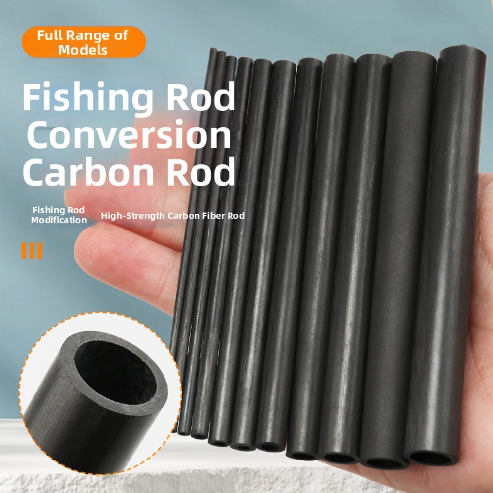 낚싯대 수리용 10cm 블랙 중공 탄소 섬유 튜브, 강 - Fishing Rod Carbon Fiber 리뷰 및 가격